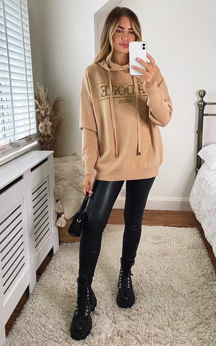 Sia Jadore Embellished Hoodie Thumbnail Sia Jadore Embellished Hoodie Thumbnail