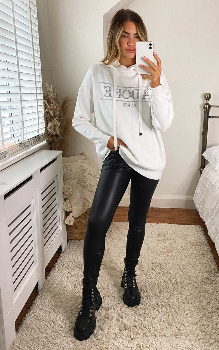 Sia Jadore Embellished Hoodie Thumbnail Sia Jadore Embellished Hoodie Thumbnail