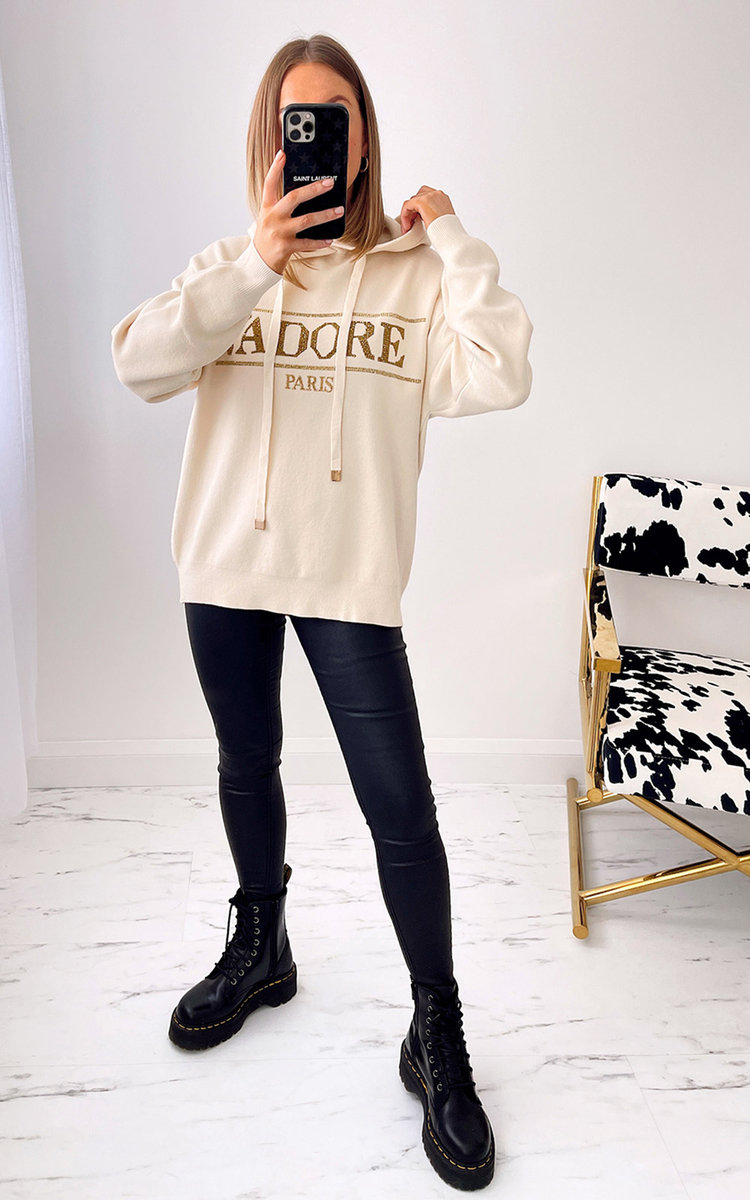 Sia Jadore Embellished Hoodie Sia Jadore Embellished Hoodie