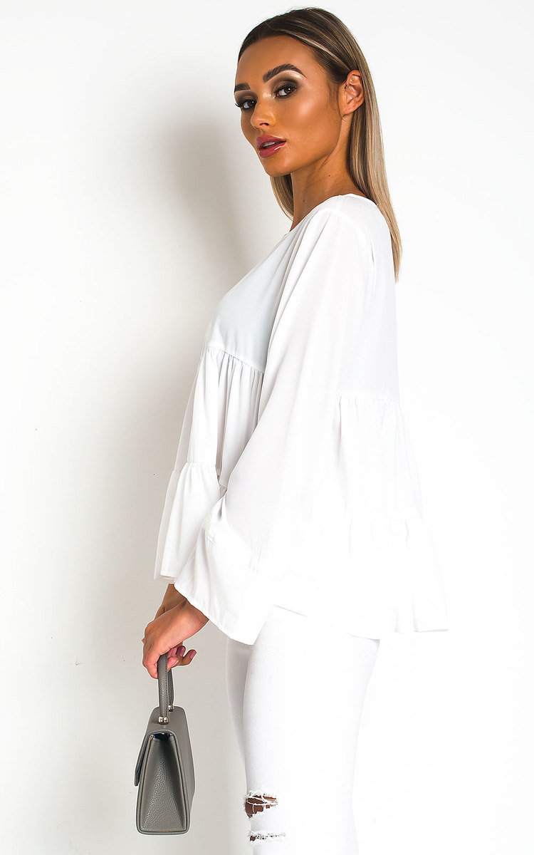 Skye Tiered Frill Top Thumbnail Skye Tiered Frill Top Thumbnail