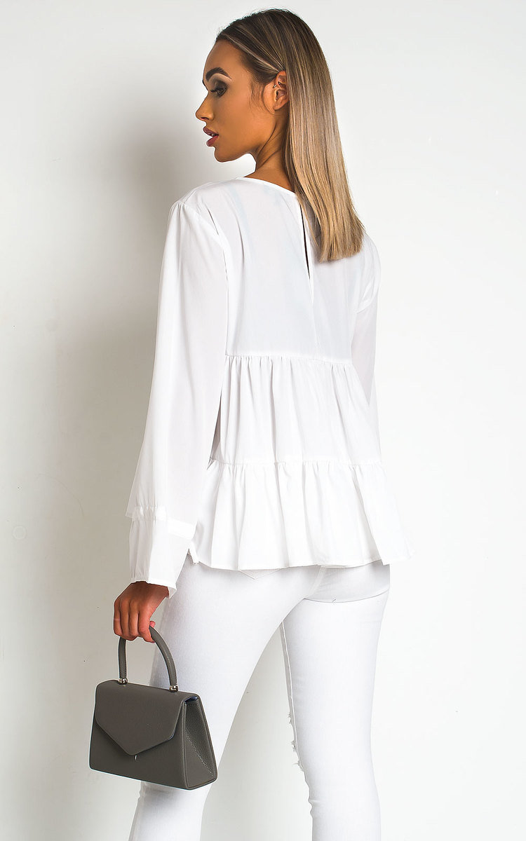 Skye Tiered Frill Top