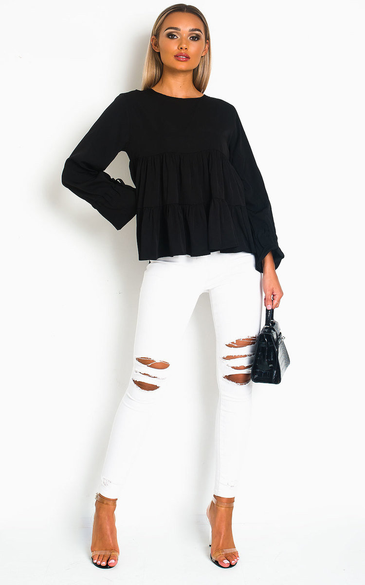 Skye Tiered Frill Top Thumbnail Skye Tiered Frill Top Thumbnail