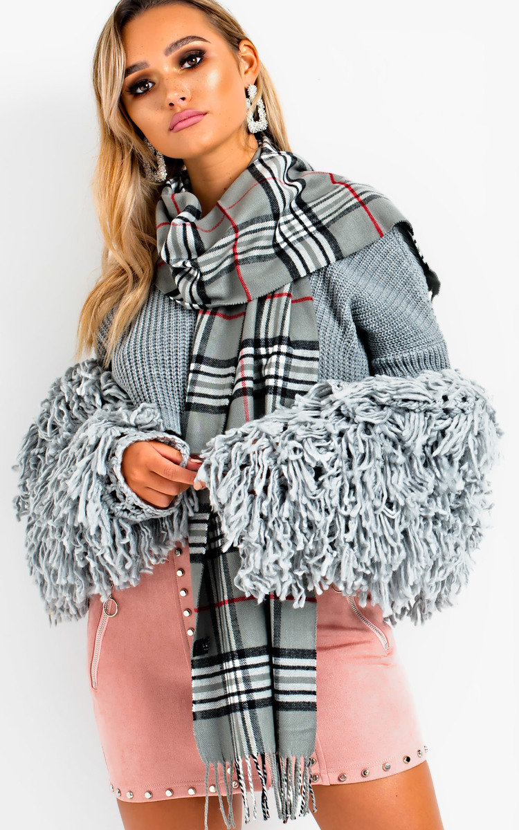 Sofiana Soft Checked Scarf