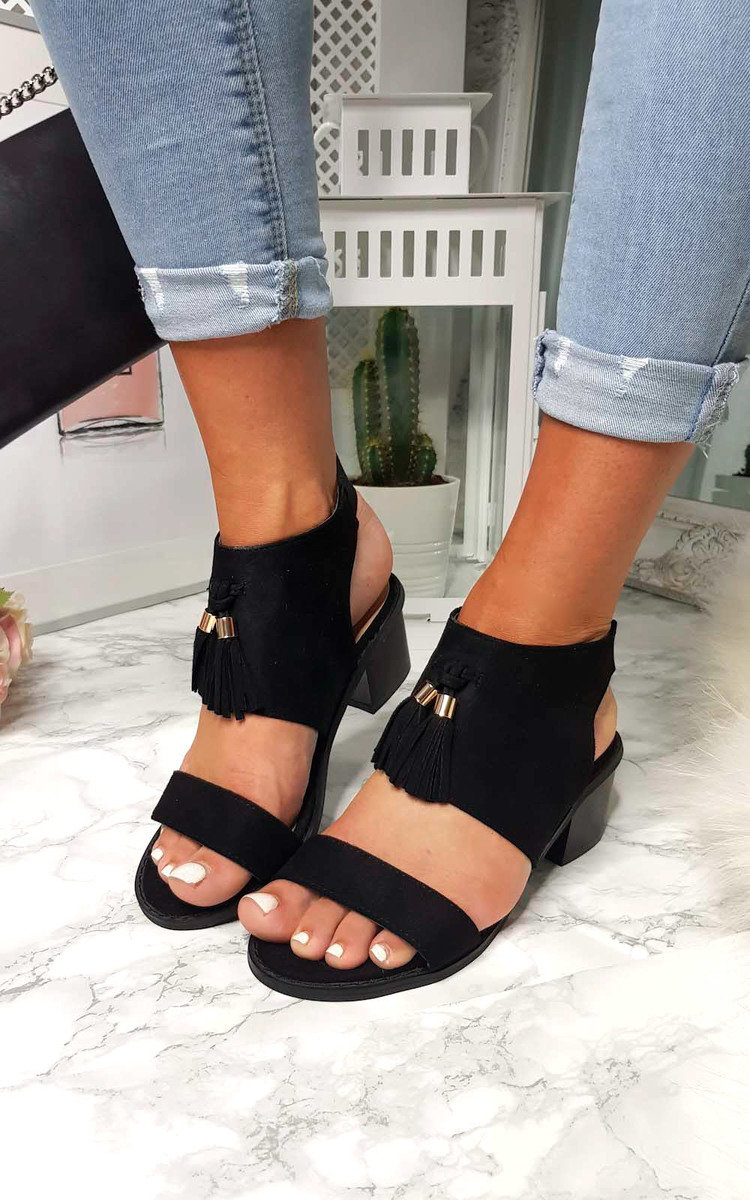 Soph Tassel Peep Toe Sandal Thumbnail Soph Tassel Peep Toe Sandal Thumbnail