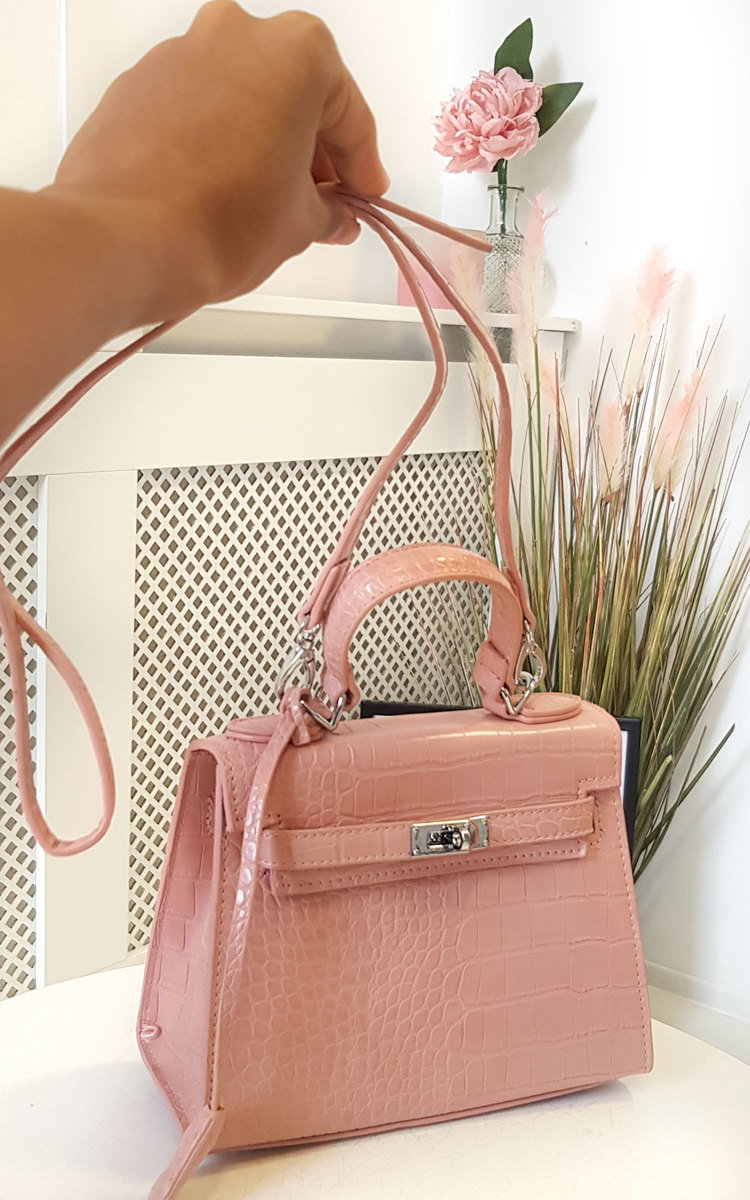 Sophia Croc Print Handbag Sophia Croc Print Handbag