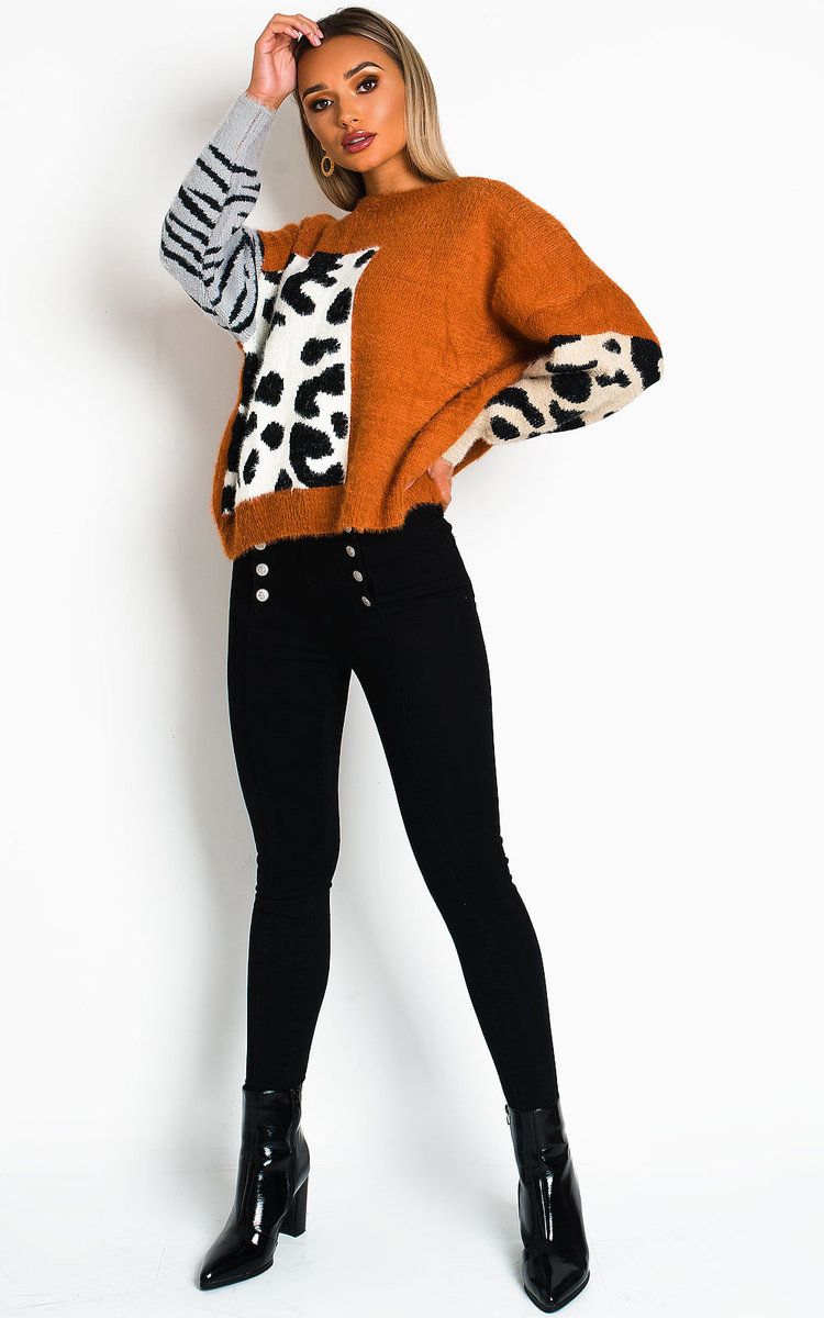 Stassi Multi Print Jumper Thumbnail Stassi Multi Print Jumper Thumbnail