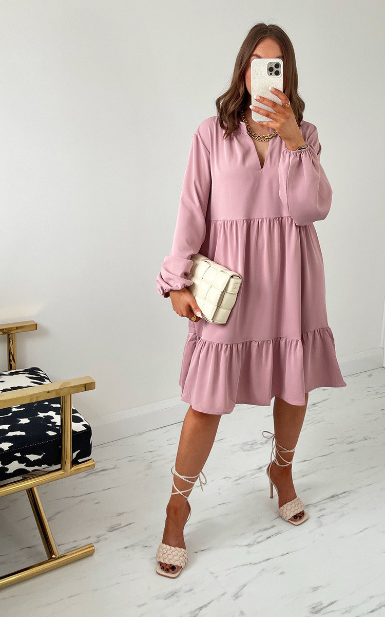 Storm Tiered Midi Dress Storm Tiered Midi Dress