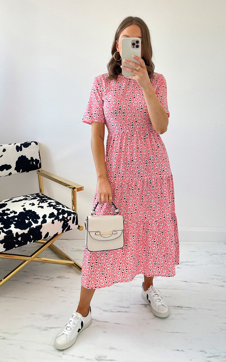 Sue Printed Midi Dress Thumbnail Sue Printed Midi Dress Thumbnail