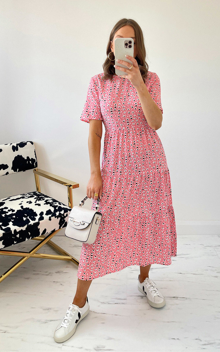 Sue Printed Midi Dress