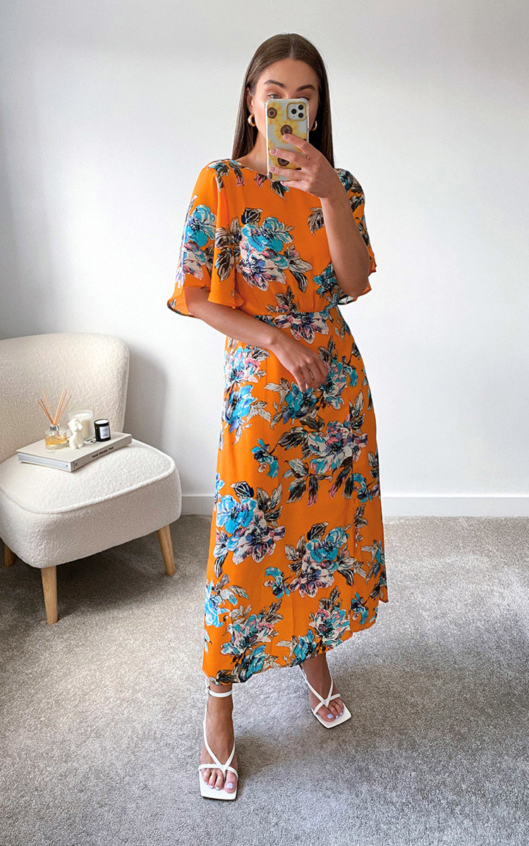 Suz Printed Midi Dress