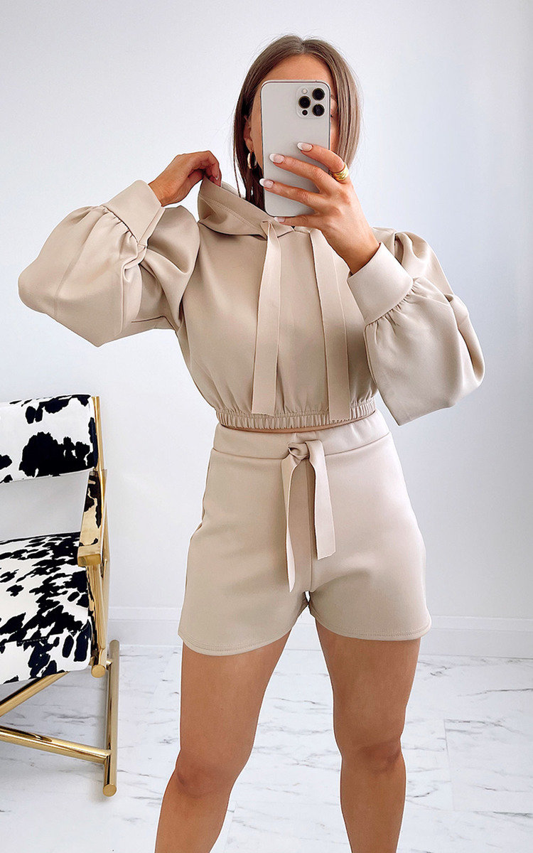 Talitha Cropped Hooded Co Ord Talitha Cropped Hooded Co Ord
