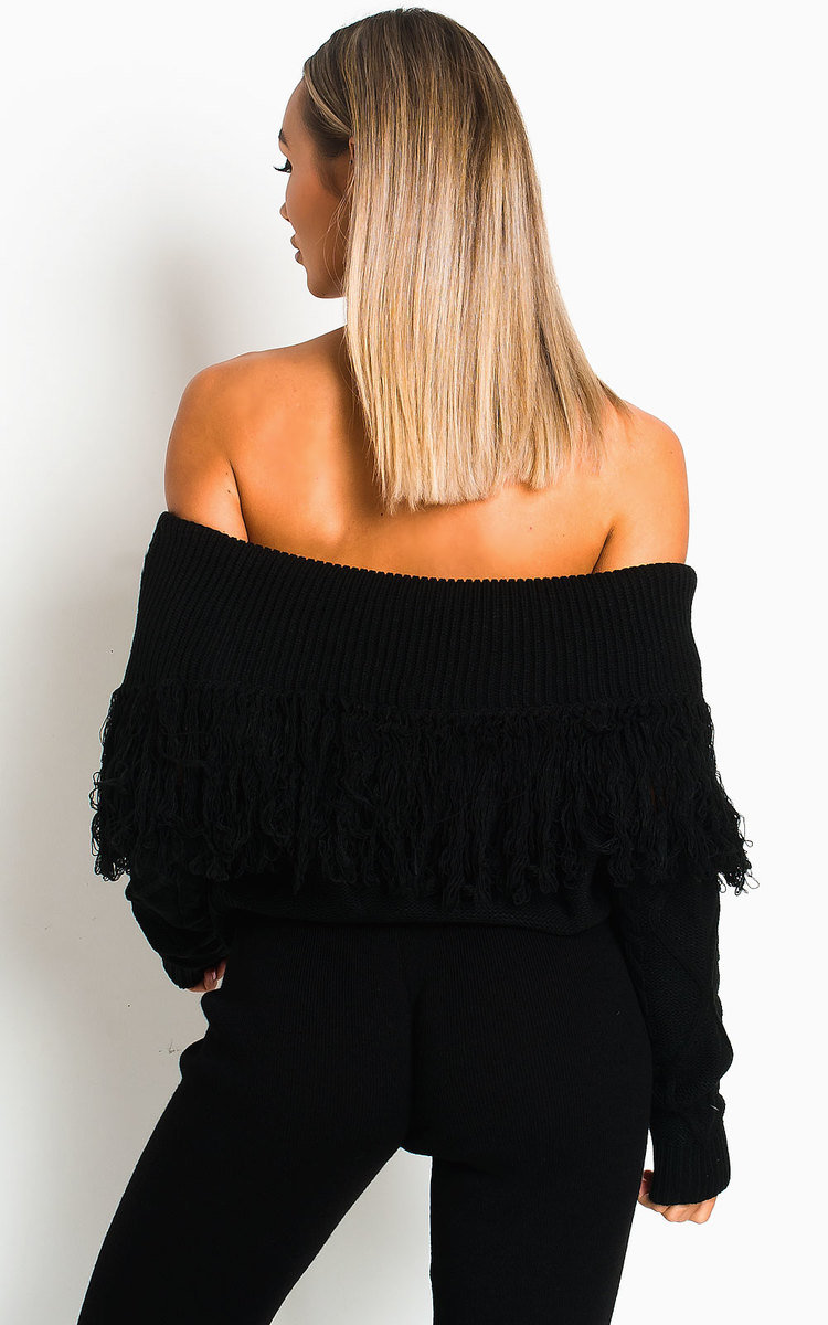 Tallie Off Shoulder Knitted Jumper Thumbnail Tallie Off Shoulder Knitted Jumper Thumbnail