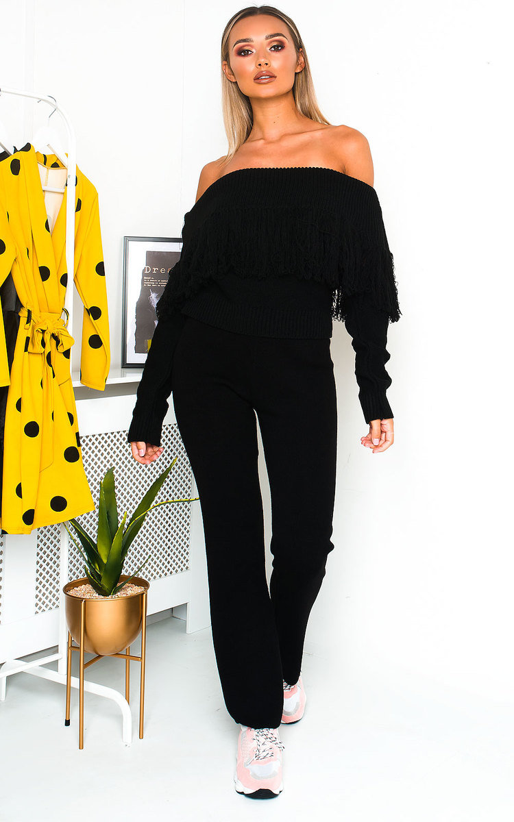 Tallie Off Shoulder Knitted Jumper Tallie Off Shoulder Knitted Jumper