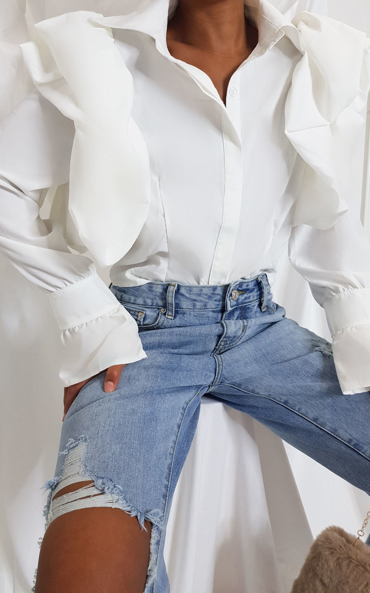 Tallulah Puff Sleeve Blouse Top Thumbnail Tallulah Puff Sleeve Blouse Top Thumbnail