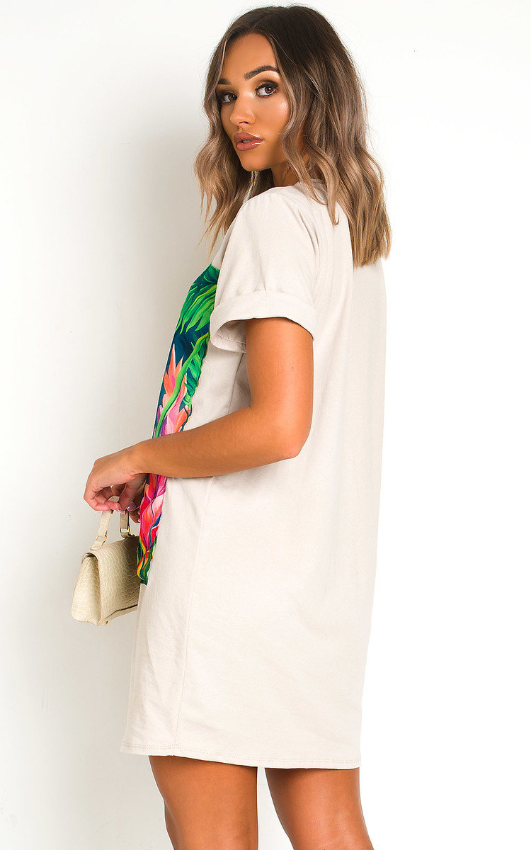 Tara Graphic Oversized T-Shirt Dress Thumbnail