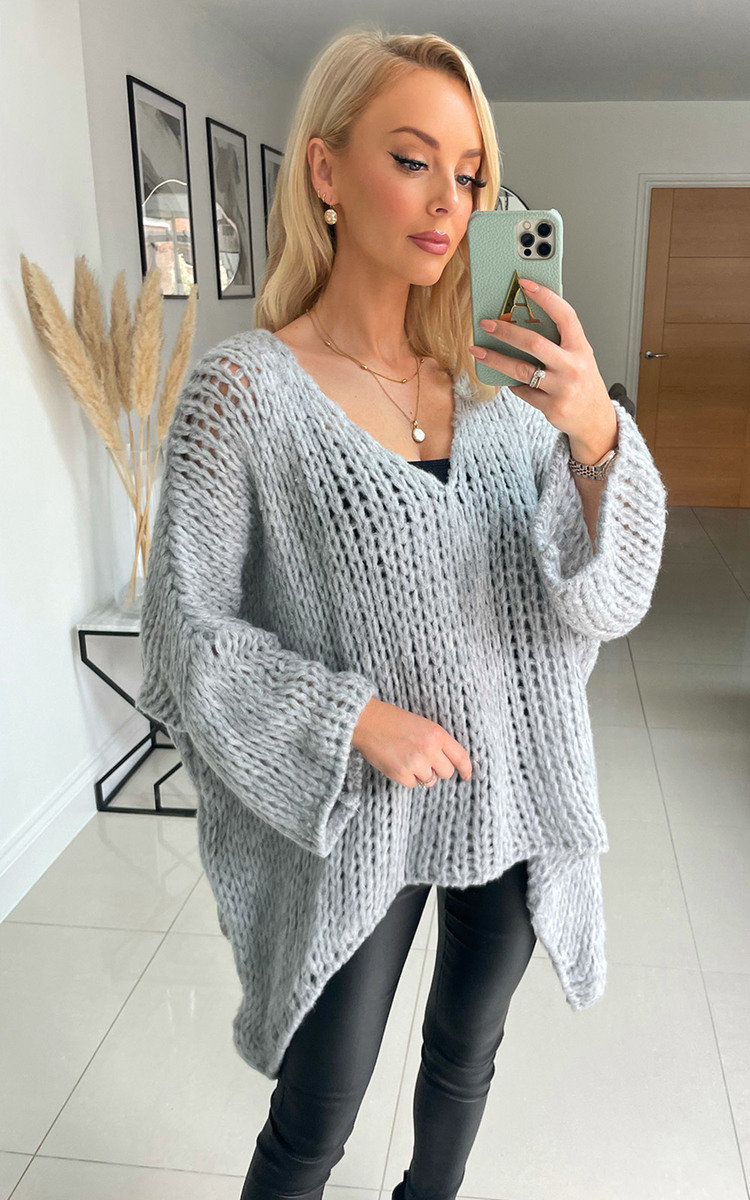 Tara Oversized Knitted Jumper Thumbnail Tara Oversized Knitted Jumper Thumbnail
