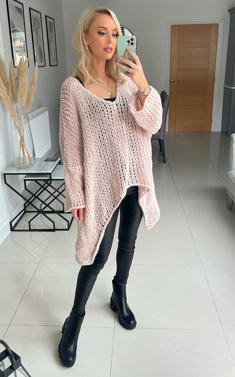 Tara Oversized Knitted Jumper Thumbnail Tara Oversized Knitted Jumper Thumbnail
