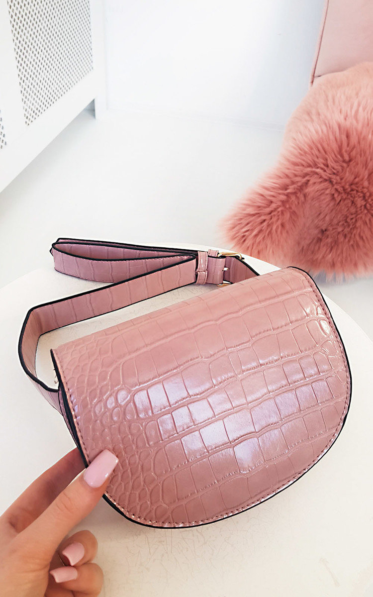 Tasha Faux Leather Croc Print Bum Bag Tasha Faux Leather Croc Print Bum Bag