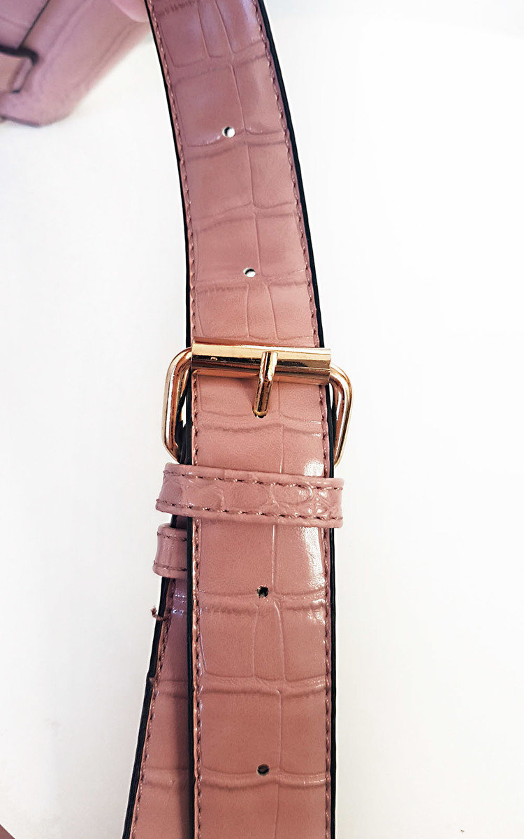 Tasha Faux Leather Croc Print Bum Bag Thumbnail Tasha Faux Leather Croc Print Bum Bag Thumbnail