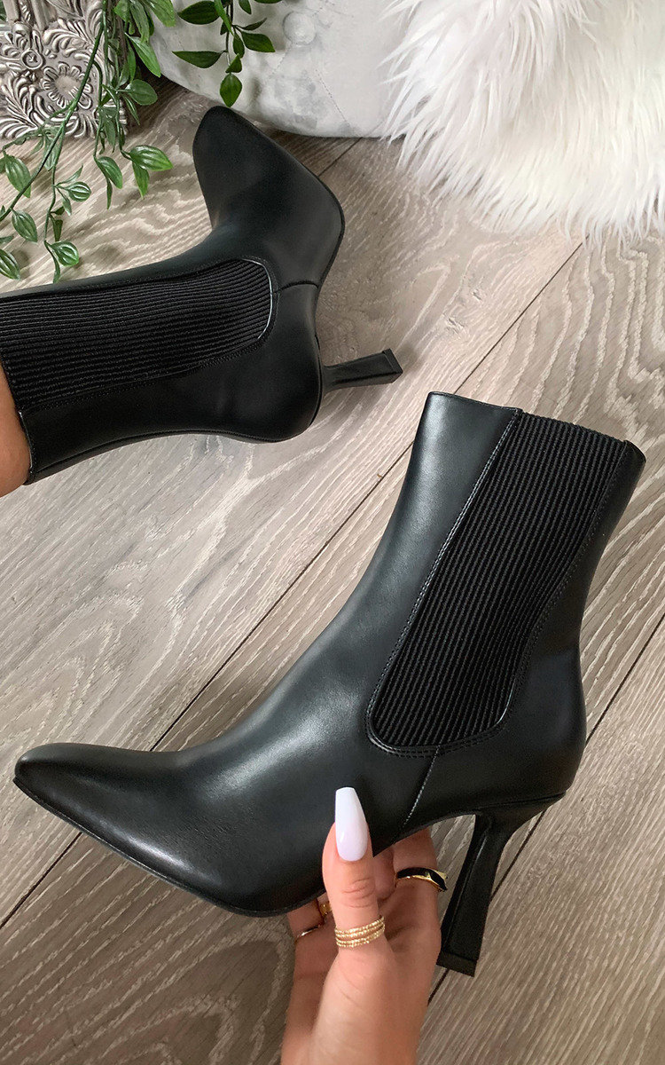 Tasha Heeled Ankle Boots Thumbnail Tasha Heeled Ankle Boots Thumbnail