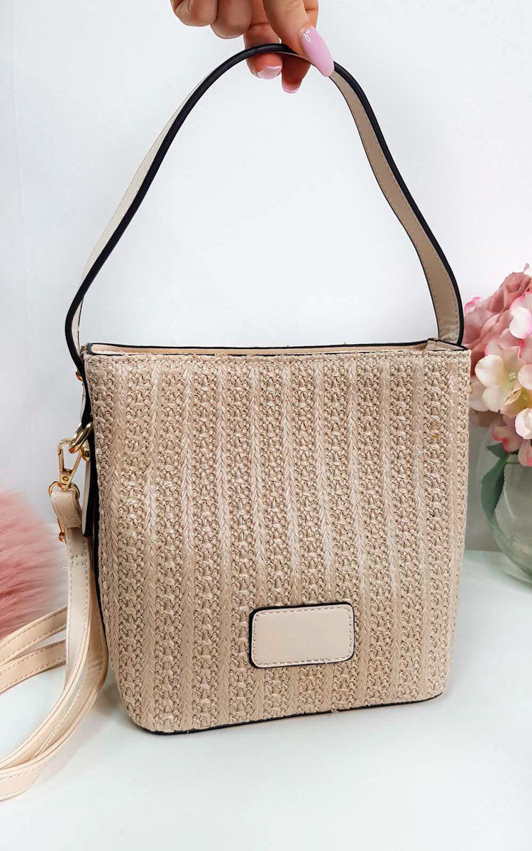 Tatiana Wicker Woven Handbag Thumbnail Tatiana Wicker Woven Handbag Thumbnail