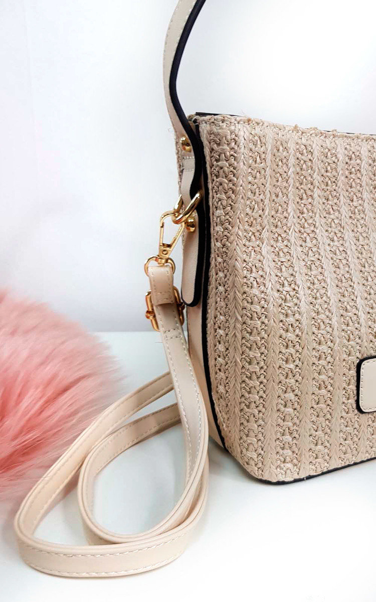 Tatiana Wicker Woven Handbag Thumbnail Tatiana Wicker Woven Handbag Thumbnail
