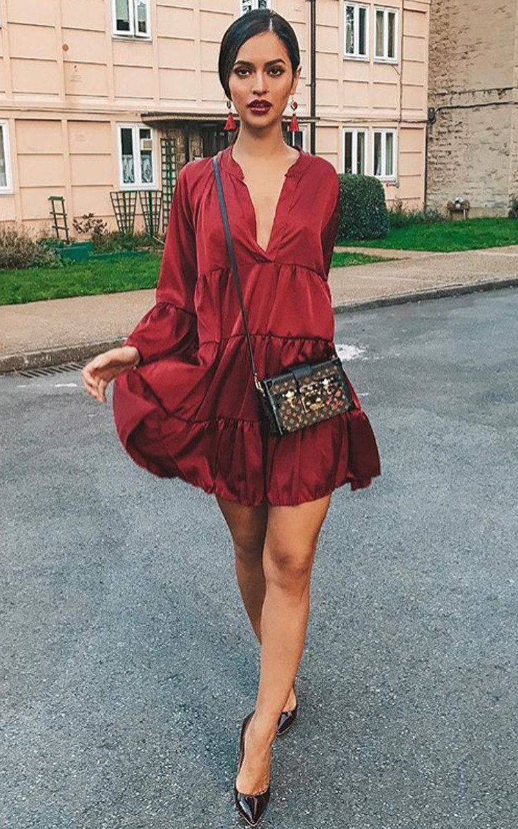 Tayla Flare Smock Dress Thumbnail Tayla Flare Smock Dress Thumbnail