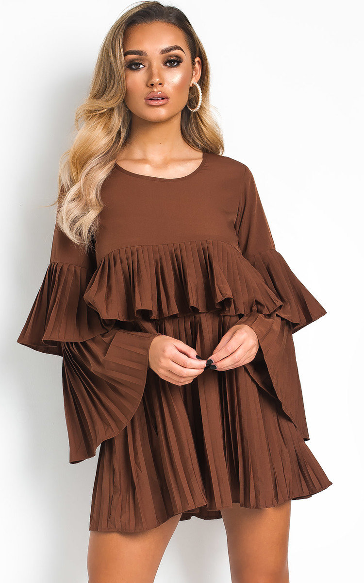Tessy Frill Shift Dress Thumbnail Tessy Frill Shift Dress Thumbnail
