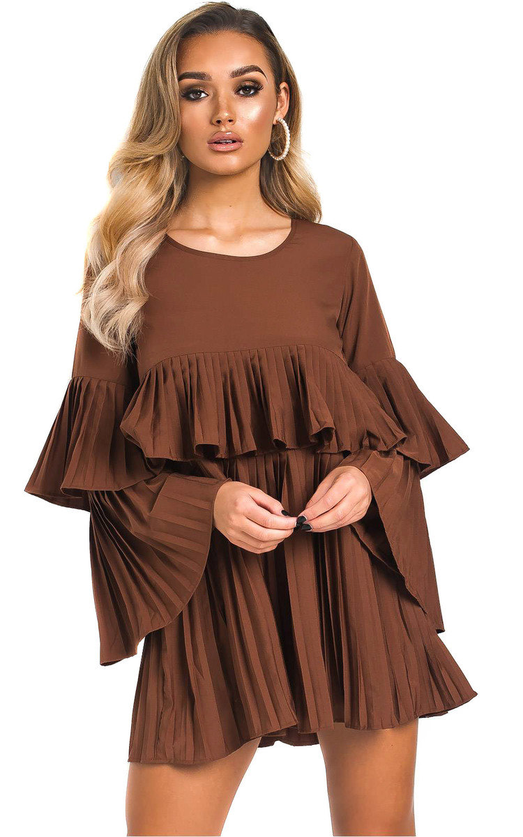 Tessy Frill Shift Dress Thumbnail Tessy Frill Shift Dress Thumbnail