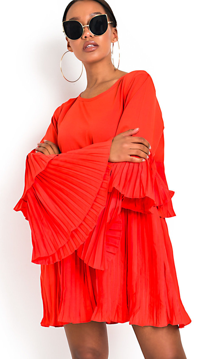 Tessy Frill Shift Dress Thumbnail Tessy Frill Shift Dress Thumbnail