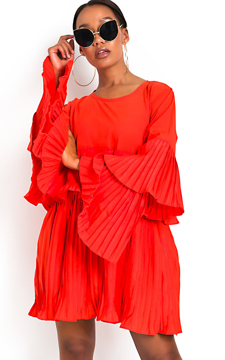 Tessy Frill Shift Dress Thumbnail Tessy Frill Shift Dress Thumbnail