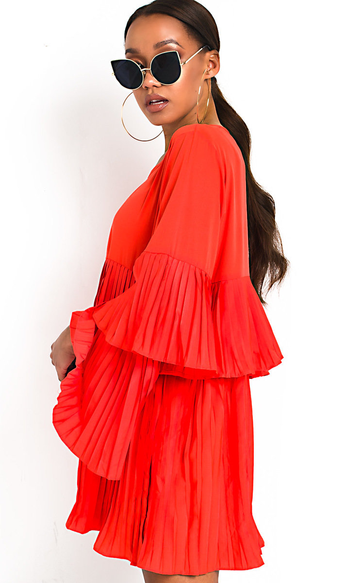 Tessy Frill Shift Dress Thumbnail Tessy Frill Shift Dress Thumbnail