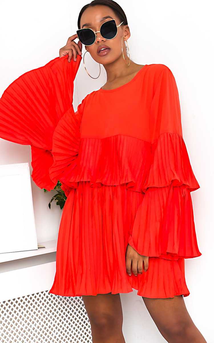 Tessy Frill Shift Dress Thumbnail Tessy Frill Shift Dress Thumbnail