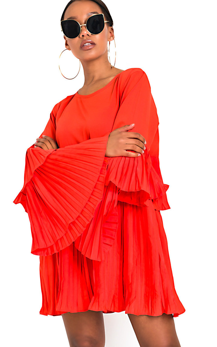 Tessy Frill Shift Dress Thumbnail Tessy Frill Shift Dress Thumbnail