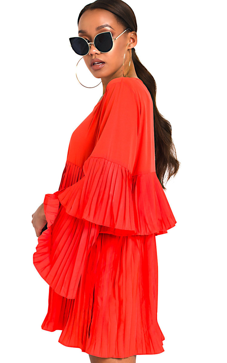 Tessy Frill Shift Dress Thumbnail Tessy Frill Shift Dress Thumbnail