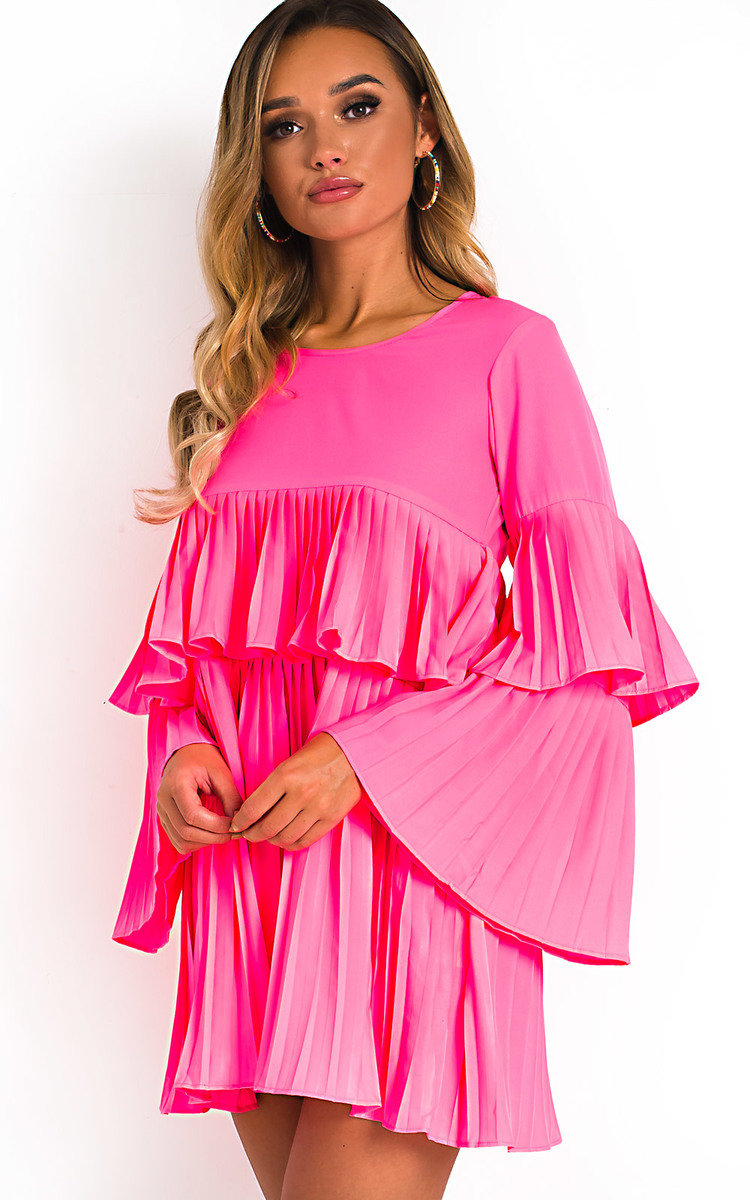 Tessy Frill Shift Dress Thumbnail Tessy Frill Shift Dress Thumbnail
