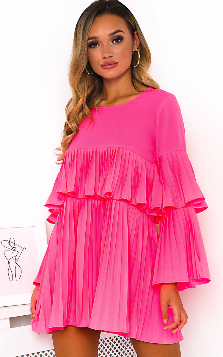 Tessy Frill Shift Dress Thumbnail Tessy Frill Shift Dress Thumbnail