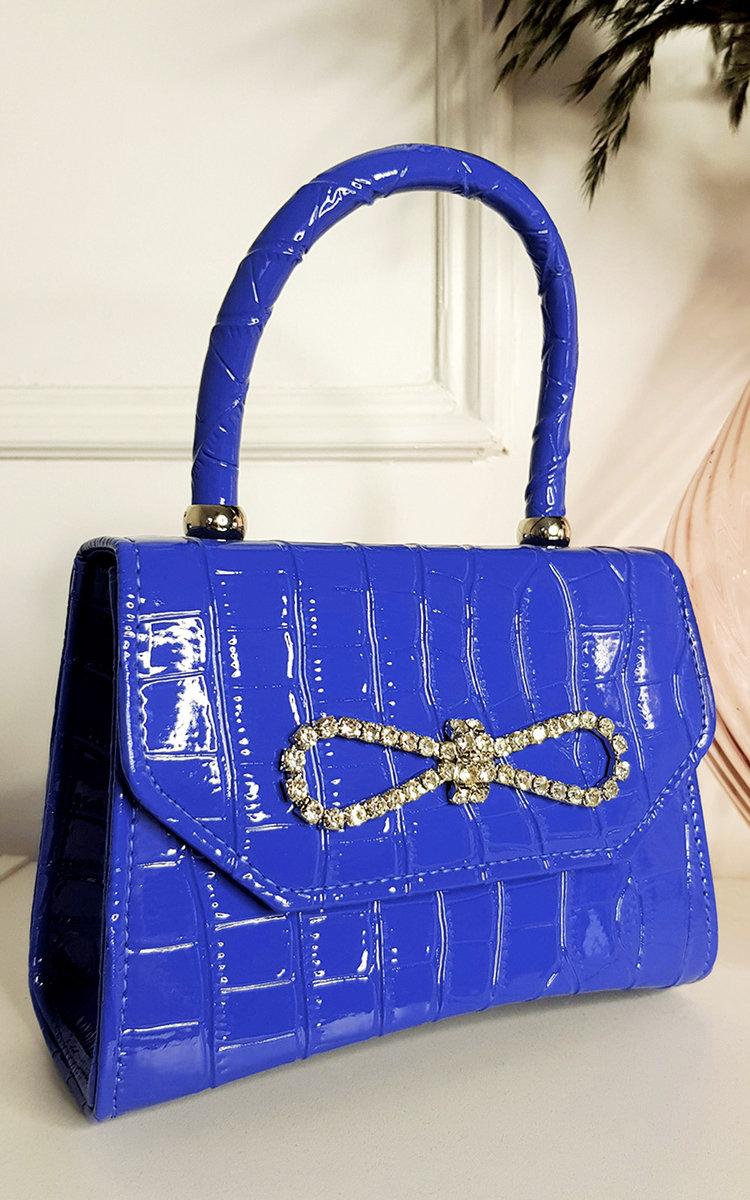 Thea Fold Over Bag with Embellished Detail Thea Fold Over Bag with Embellished Detail
