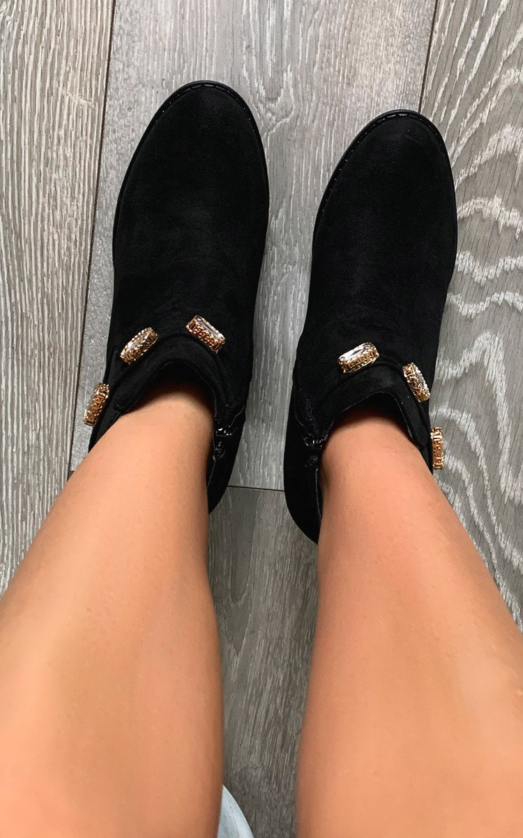 Tia Jewelled Ankle Boots Thumbnail Tia Jewelled Ankle Boots Thumbnail