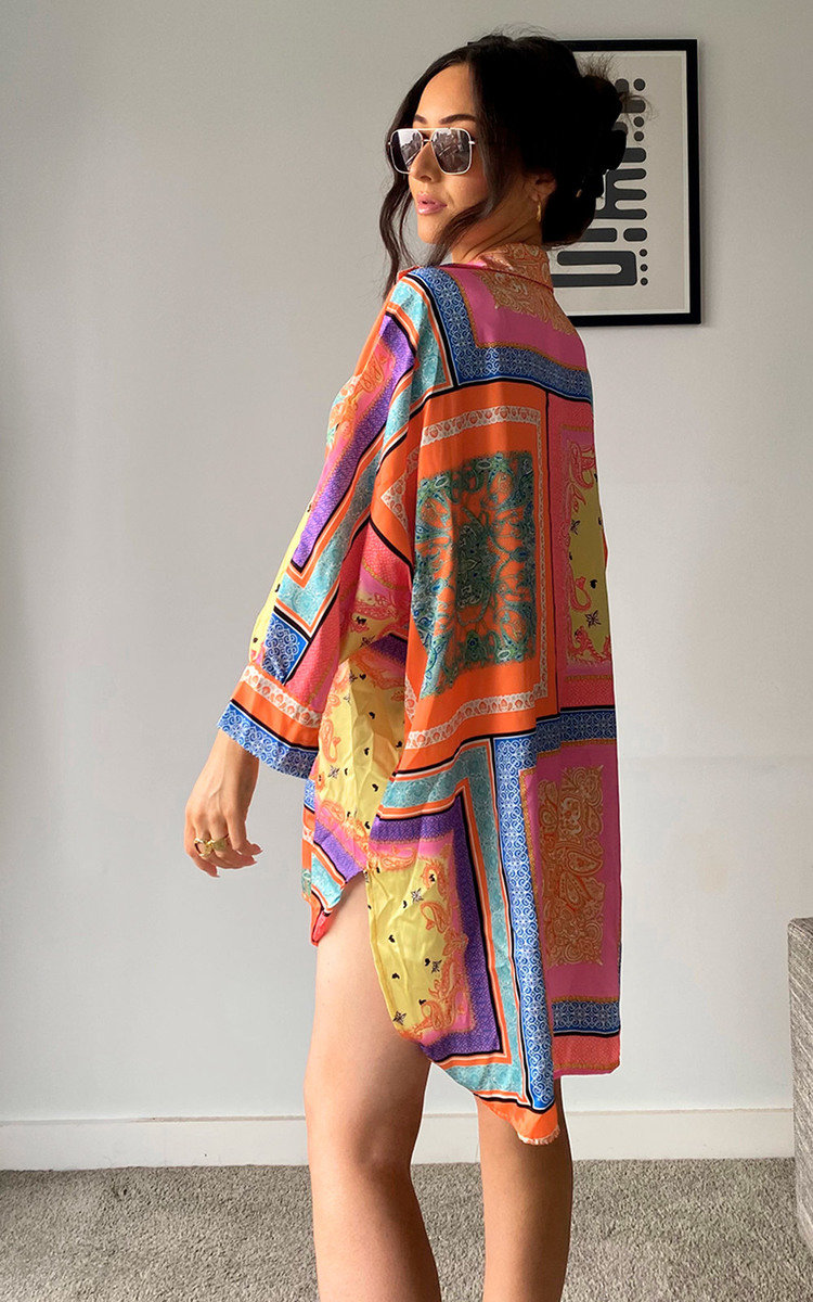 Tiffany Oversized Printed Shirt Dress Thumbnail Tiffany Oversized Printed Shirt Dress Thumbnail