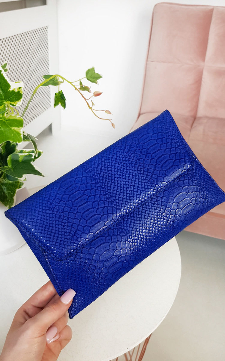 Tilda Faux Leather Envelope Clutch Bag Thumbnail