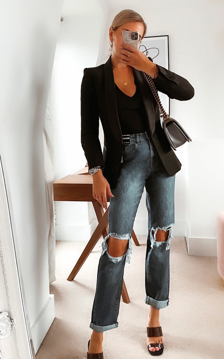 Toni Distressed Boyfriend Jeans Thumbnail Toni Distressed Boyfriend Jeans Thumbnail