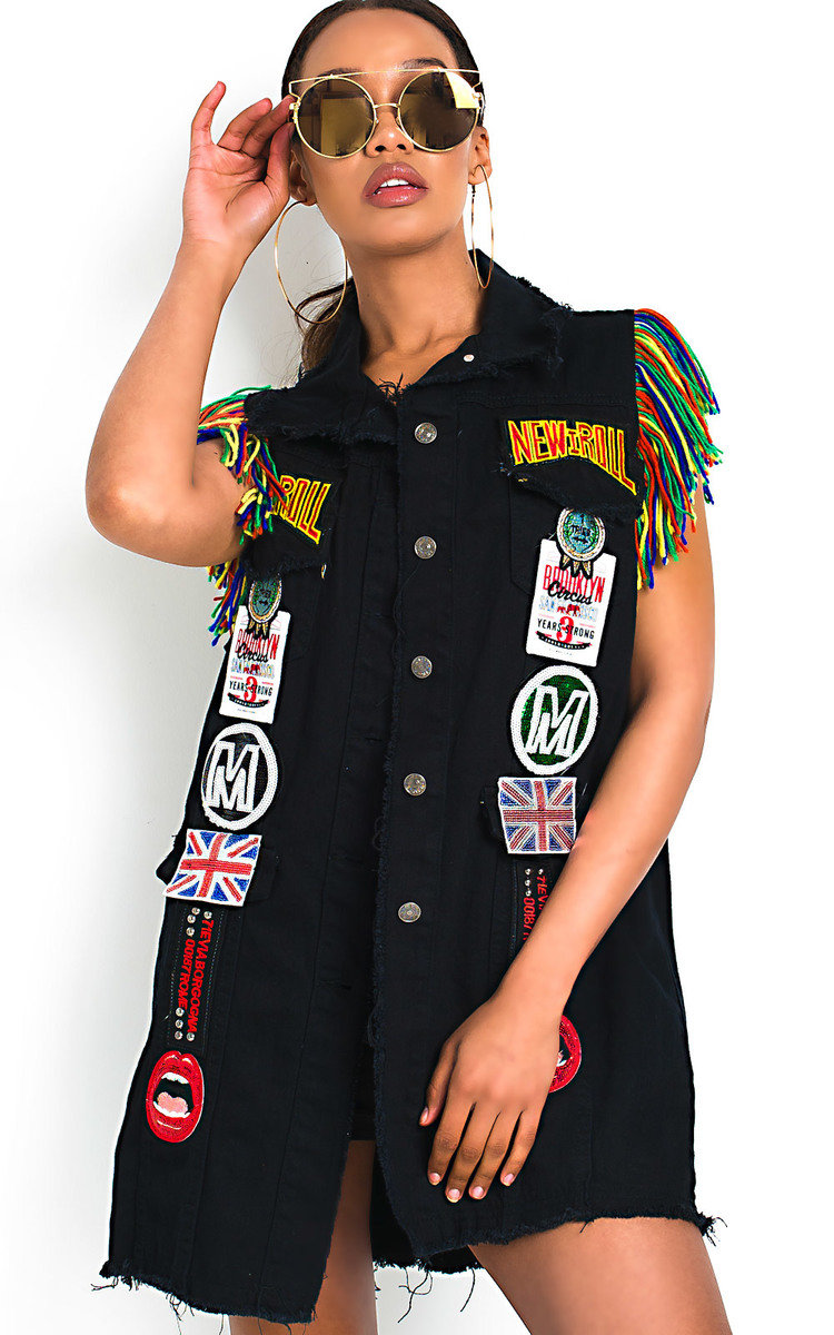 Toni Oversized Denim Jacket Dress Thumbnail Toni Oversized Denim Jacket Dress Thumbnail