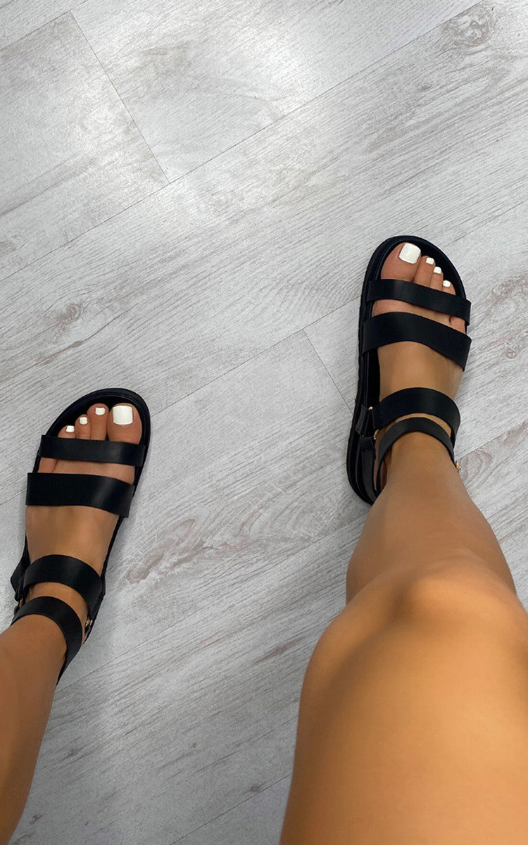 Tori Sandal - Black | Black sandals, Sandals, High quality leather