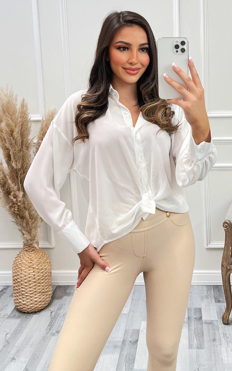 Tracy Longline Printed Shirt Tracy Longline Printed Shirt
