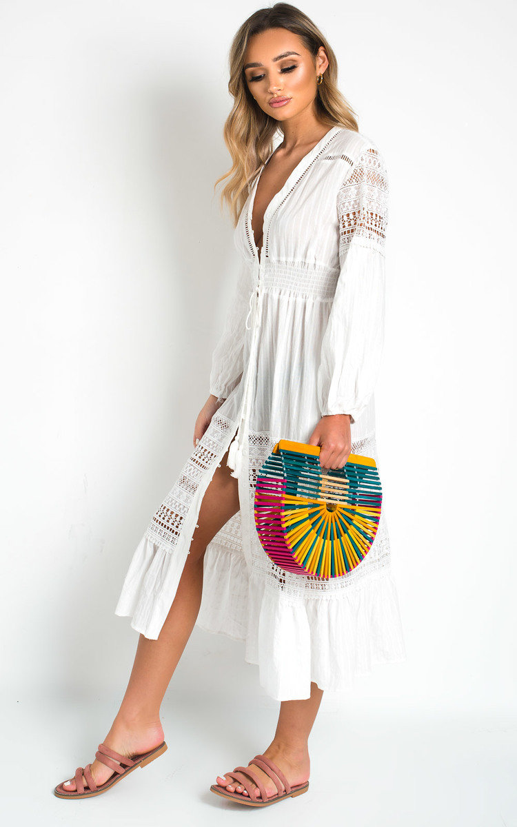 Ula Crochet Lace Maxi Dress Thumbnail Ula Crochet Lace Maxi Dress Thumbnail