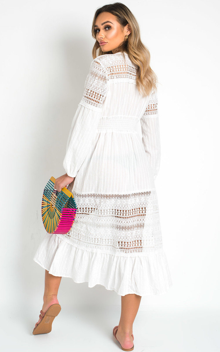 Ula Crochet Lace Maxi Dress Thumbnail Ula Crochet Lace Maxi Dress Thumbnail
