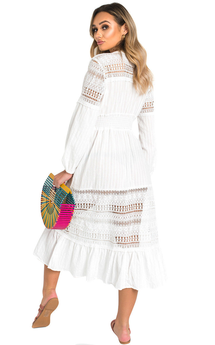 Ula Crochet Lace Maxi Dress Thumbnail Ula Crochet Lace Maxi Dress Thumbnail