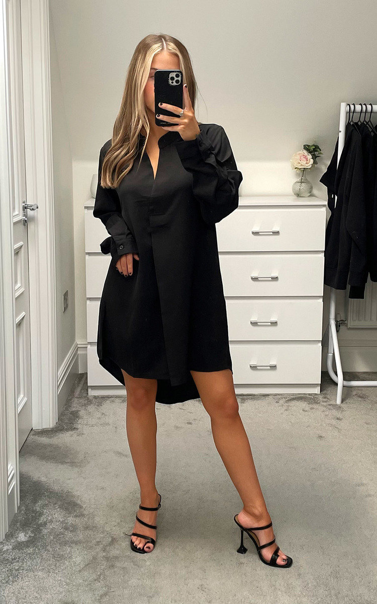 Ursa Oversized Shirt Dress