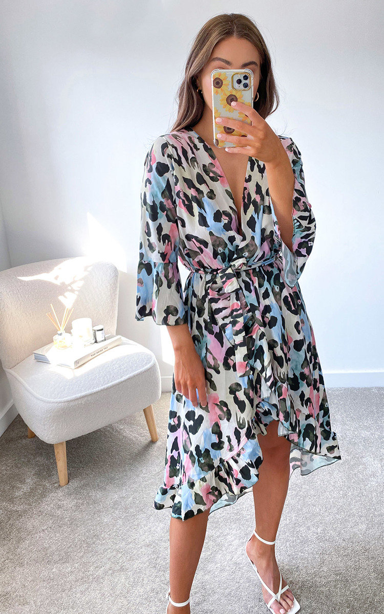 Velma Printed Midi Dress Thumbnail Velma Printed Midi Dress Thumbnail